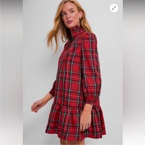 NWT Tuckernuck Royal Stewart Tartan Palmerston Dress size S